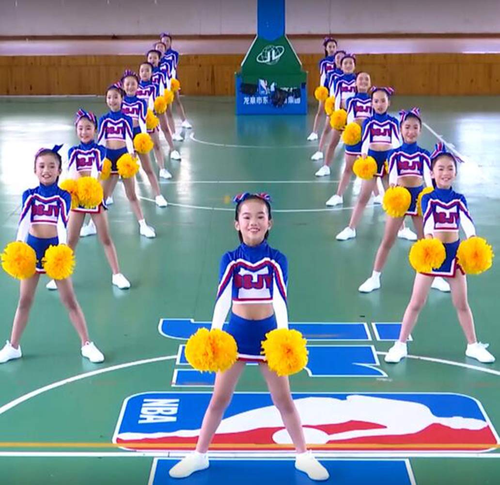 Amazon.co.jp: [TRVELBETT] キッズダンス キッズ チアガール